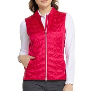 NEW❤️KJUS Gianna Lightweight Retention Vest insulated designed for skiing/golf